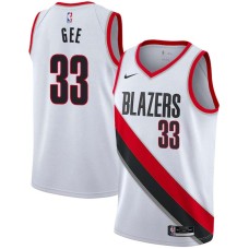 Portland Trail Blazers #33 Alonzo Gee Jersey -White