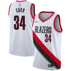 Portland Trail Blazers #34 Kenny Carr Jersey -White