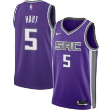 Sacramento Kings #5 Jason Hart Jersey -2021-2022 Purple