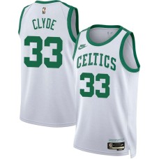 Boston Celtics #33 Ben Clyde Jersey -White Classic