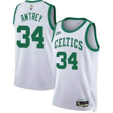 Boston Celtics #34 Dennis Awtrey Jersey -White Classic