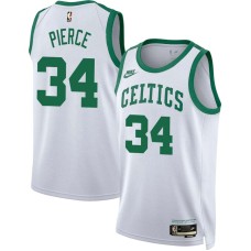 Boston Celtics #34 Paul Pierce Jersey -White Classic