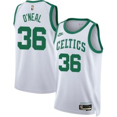 Boston Celtics #36 Shaquille O'Neal Jersey -White Classic