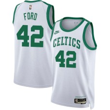 Boston Celtics #42 Chris Ford Jersey -White Classic