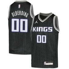 Sacramento Kings #00 Mark Olberding Jersey -Black