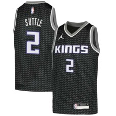 Sacramento Kings #2 Dane Suttle Jersey -Black