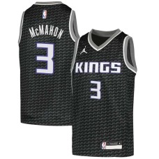 Sacramento Kings #3 Jack McMahon Jersey -Black