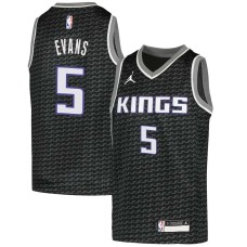 Sacramento Kings #5 Maurice Evans Jersey -Black