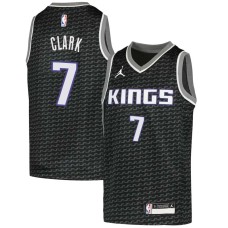 Sacramento Kings #7 Keon Clark Jersey -Black