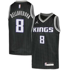 Sacramento Kings #8 Matthew Dellavedova Jersey -Black