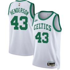 Boston Celtics #43 Gerald Henderson Jersey -White Classic