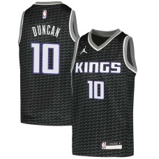 Sacramento Kings #10 Andy Duncan Jersey -Black