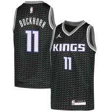 Sacramento Kings #11 Bucky Bockhorn Jersey -Black