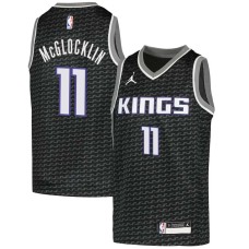 Sacramento Kings #11 Jon McGlocklin Jersey -Black