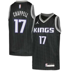 Sacramento Kings #17 Len Chappell Jersey -Black