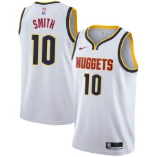 Denver Nuggets #10 Al Smith Jersey -White