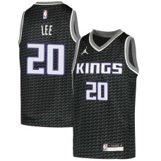 Sacramento Kings #20 Doug Lee Jersey -Black