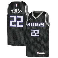 Sacramento Kings #22 Monk Meineke Jersey -Black