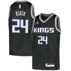 Sacramento Kings #24 Tom Black Jersey -Black