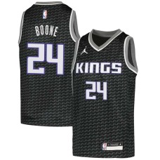 Sacramento Kings #24 Ron Boone Jersey -Black