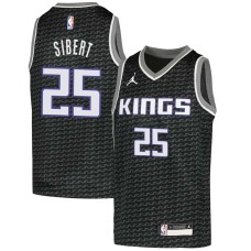 Sacramento Kings #25 Sam Sibert Jersey -Black