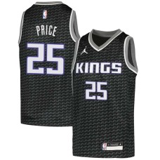 Sacramento Kings #25 Brent Price Jersey -Black