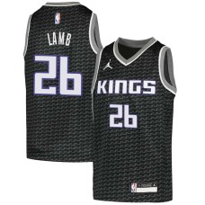 Sacramento Kings #26 Jeremy Lamb Jersey -Black