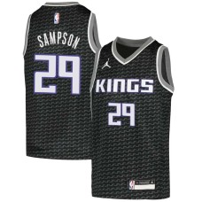 Sacramento Kings #29 JaKarr Sampson Jersey -Black