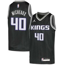 Sacramento Kings #40 Larry Micheaux Jersey -Black