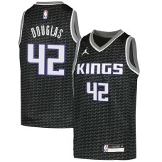 Sacramento Kings #42 Bruce Douglas Jersey -Black