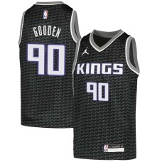 Sacramento Kings #90 Drew Gooden Jersey -Black