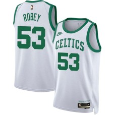 Boston Celtics #53 Rick Robey Jersey -White Classic