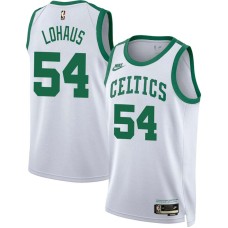 Boston Celtics #54 Brad Lohaus Jersey -White Classic