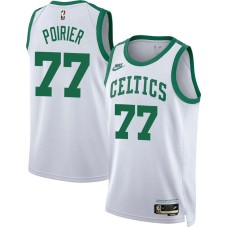 Boston Celtics #77 Vincent Poirier Jersey -White Classic