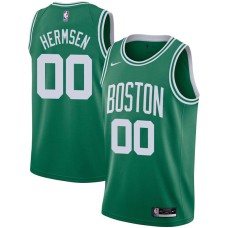 Boston Celtics #00 Kleggie Hermsen Jersey -Green