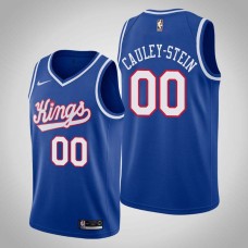 Sacramento Kings #00 Willie Cauley-Stein Jersey -Blue Throwback