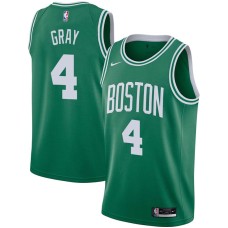 Boston Celtics #4 Wyndol Gray Jersey -Green