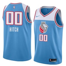 Sacramento Kings #00 Lew Hitch Jersey -Lion head 2018-2019