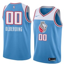 Sacramento Kings #00 Mark Olberding Jersey -Lion head 2018-2019