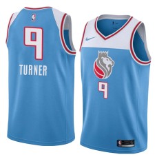 Sacramento Kings #9 Henry Turner Jersey -Lion head 2018-2019