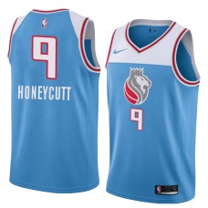 Sacramento Kings #9 Tyler Honeycutt Jersey -Lion head 2018-2019