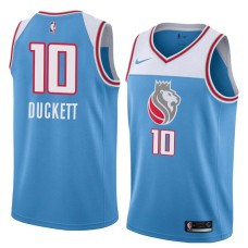 Sacramento Kings #10 Dick Duckett Jersey -Lion head 2018-2019