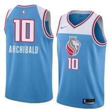 Sacramento Kings #10 Tiny Archibald Jersey -Lion head 2018-2019