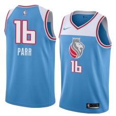 Sacramento Kings #16 Jack Parr Jersey -Lion head 2018-2019