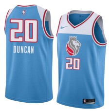 Sacramento Kings #20 Andy Duncan Jersey -Lion head 2018-2019