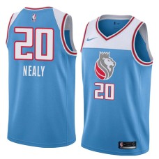 Sacramento Kings #20 Ed Nealy Jersey -Lion head 2018-2019