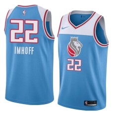 Sacramento Kings #22 Darrall Imhoff Jersey -Lion head 2018-2019