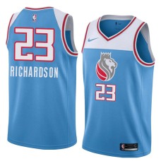 Sacramento Kings #23 Malachi Richardson Jersey -Lion head 2018-2019