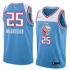 Sacramento Kings #25 Gil McGregor Jersey -Lion head 2018-2019