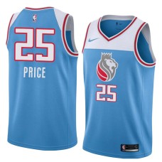 Sacramento Kings #25 Brent Price Jersey -Lion head 2018-2019